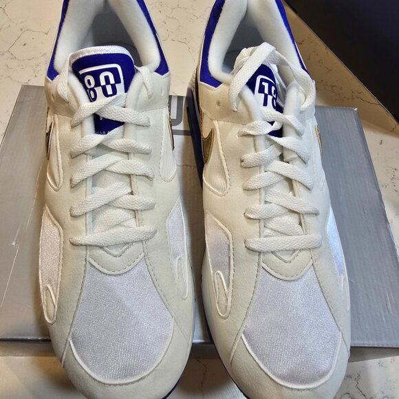 Nike Air Max 180 Concord Summit White Metallic Gold FJ9259-101 sz 10 Men's NEW - Picture 8 of 16